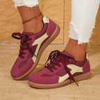 Damen Sportliche Sneakers mit atmungsaktivem Obermaterial und rutschfester Sohle R&B