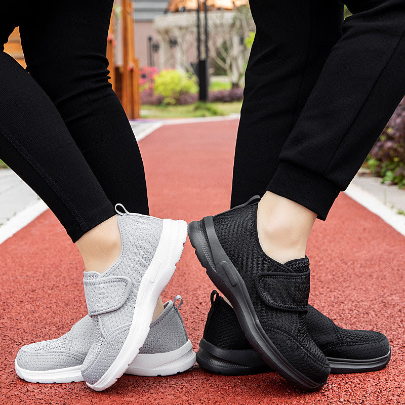 Damen Atmungsaktive Freizeit-Schuhe mit verstellbarem Klettverschluss R&B