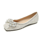 Damen Ballerinas mit funkelndem Strass-Design