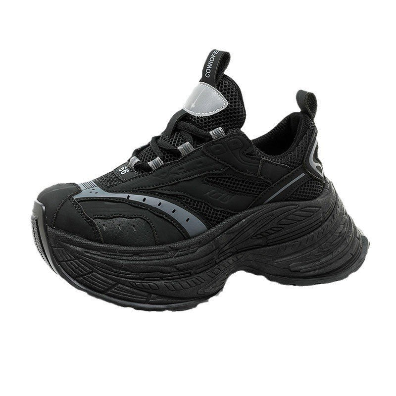 Damen Sportliche Chunky Sneakers mit überlegener Dämpfung und rutschfester Sohle R&B