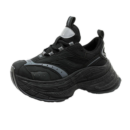 Damen Sportliche Chunky Sneakers mit überlegener Dämpfung und rutschfester Sohle R&B