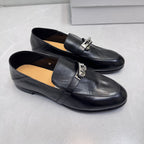 Damen Elegante Mokassins mit modischem Schnallen-Detail