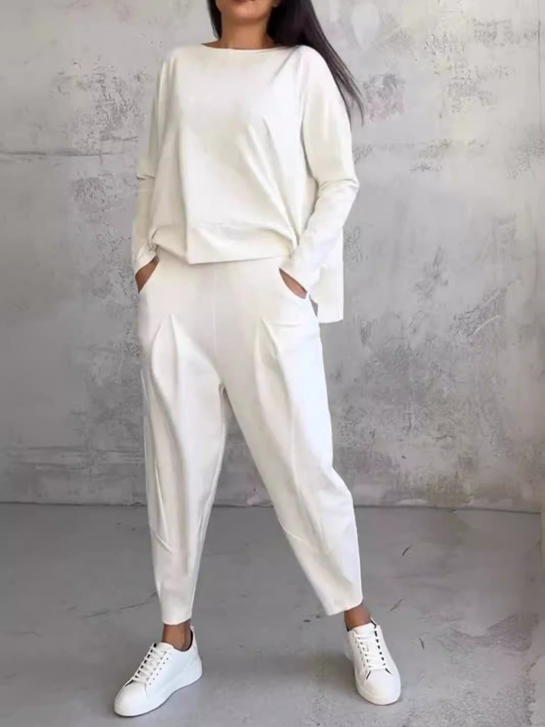 Damen Set aus weichem Jersey mit lässigem Schnitt R&B