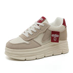 Damen Sportliche Chunky Sneakers mit dämpfendem Sohlenprofil und modischem Design R&B