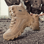 Herren hochgeschnittene Winterboots mit isolierendem Futter und rutschfester Sohle R&B