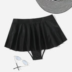 Damen Baderock mit integrierten Bikini-Höschen R&B
