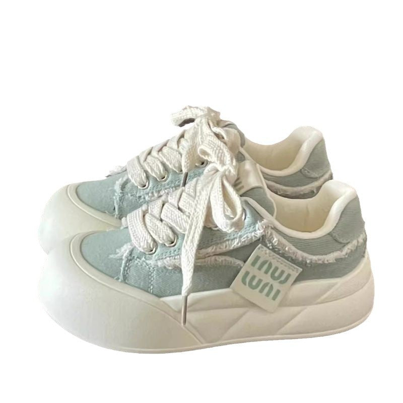 Damen Sneakers mit trendigem Sternen-Applikation und komfortabler Laufsohle