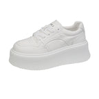 Damen Sneakers mit dickem Plateau und atmungsaktivem Obermaterial R&B