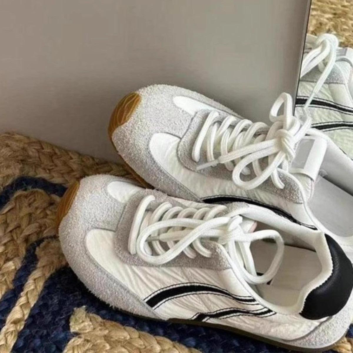 Damen Sportliche Sneakers mit atmungsaktivem Obermaterial und bequemem Fußbett R&B