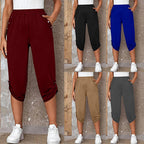 Damen Sportliche Jersey-Hosen R&B