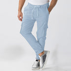 Herren Cargo-Hose mit elastischem Bund und praktischen Seitentaschen R&B