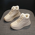 Damen Winter Sneaker mit kuscheligem Innenfutter und rutschfester Sohle R&B