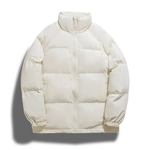 Damen Wärmende Pufferjacke mit hohem Kragen und seitlichen Reißverschlusstaschen R&B