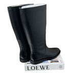 Damen elegante Stiefel aus hochwertigem Leder R&B