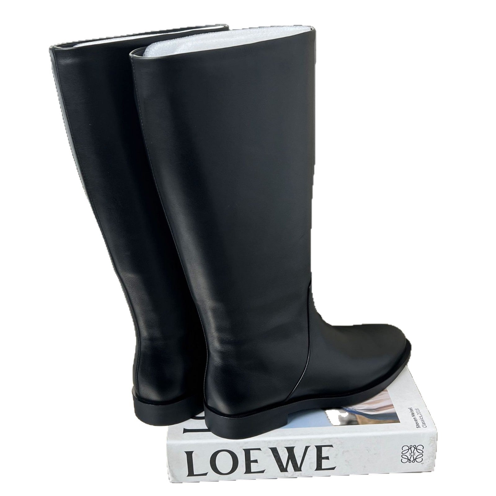 Damen elegante Stiefel aus hochwertigem Leder R&B