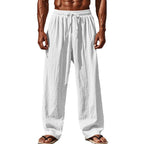 Herren lockere Strandhose mit elastischem Bund und seitlichen Eingrifftaschen R&B