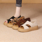 Damen Komfortable und modische Sandalen mit angesagtem Riemchen-Design