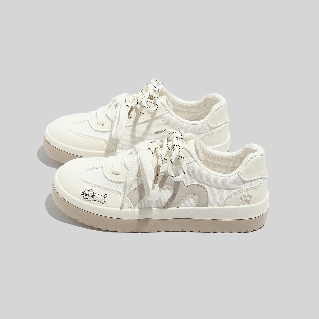 Damen Sneaker mit verspieltem Tiermotiv von R&B