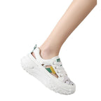 Damen Sportliche Schnürschuhe mit Luftzirkulation R&B