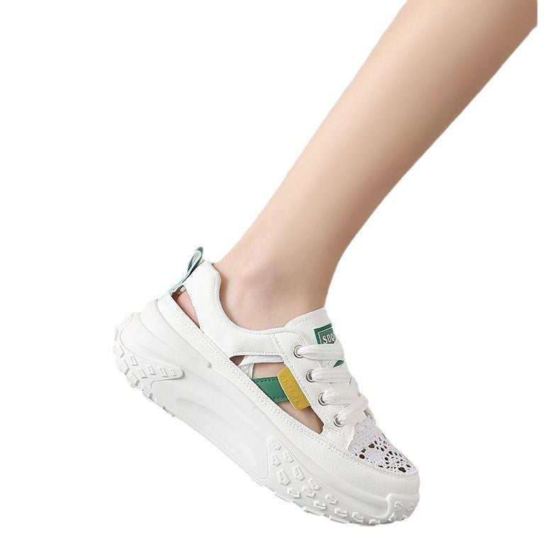Damen Sportliche Schnürschuhe mit Luftzirkulation R&B