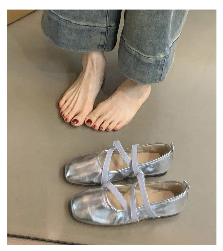 Damen Ballerinas mit modernem Riemchendesign und komfortabler Sohle R&B