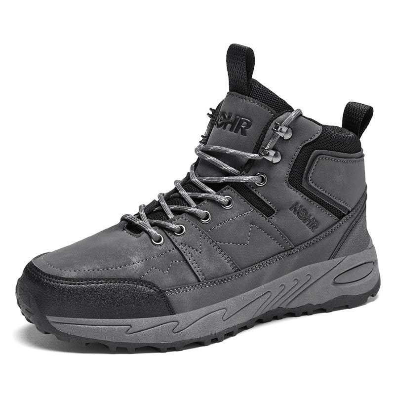 Damen Outdoor-Wanderschuhe mit rutschfester Profilsohle und hohem Schaft R&B