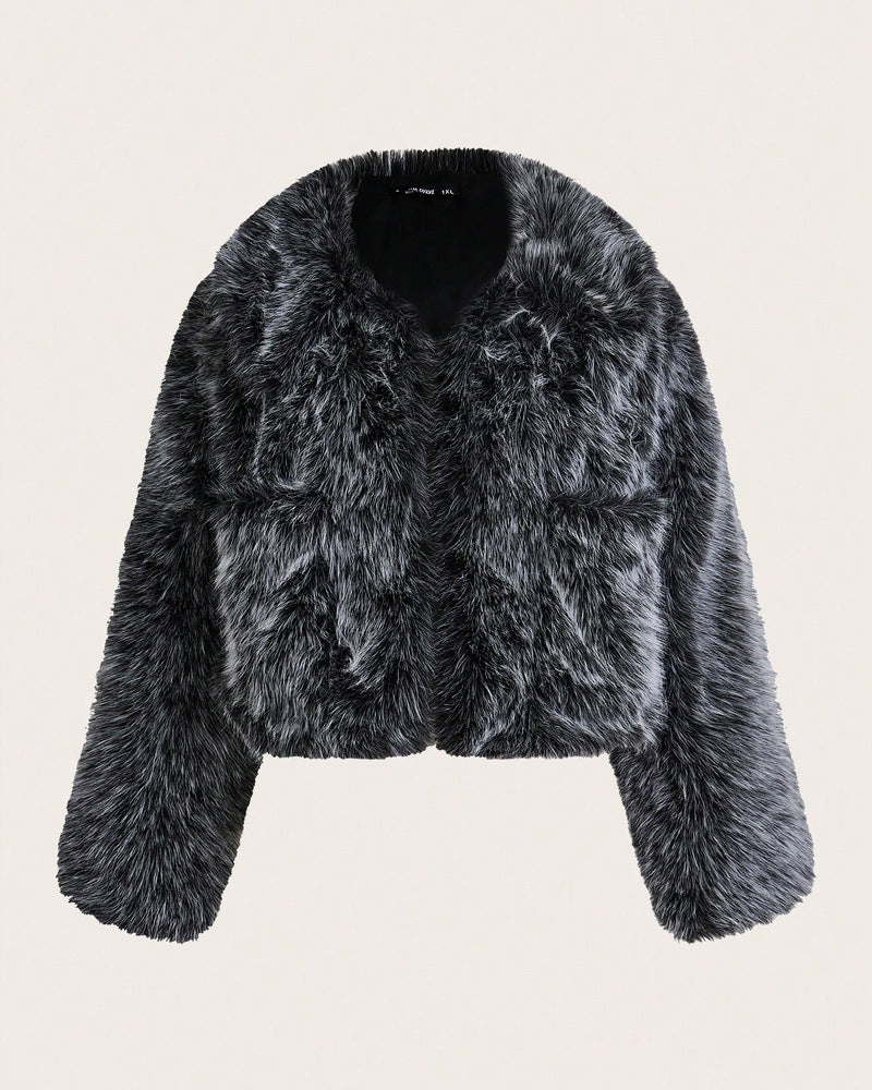 Damen Kunstpelzjacke R&B