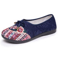 Damen Handbestickte Ballerinas R&B