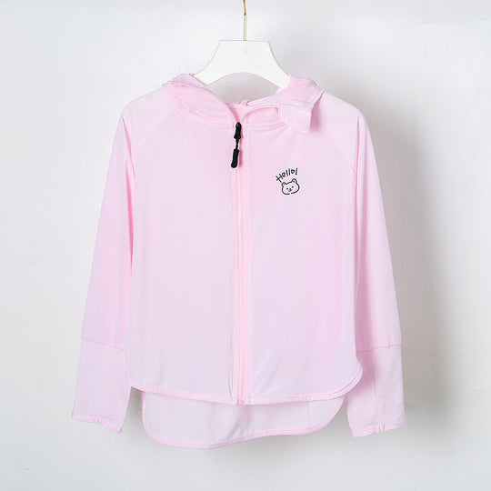 Damen Leichte Kapuzenjacke mit tierischem Aufdruck R&B