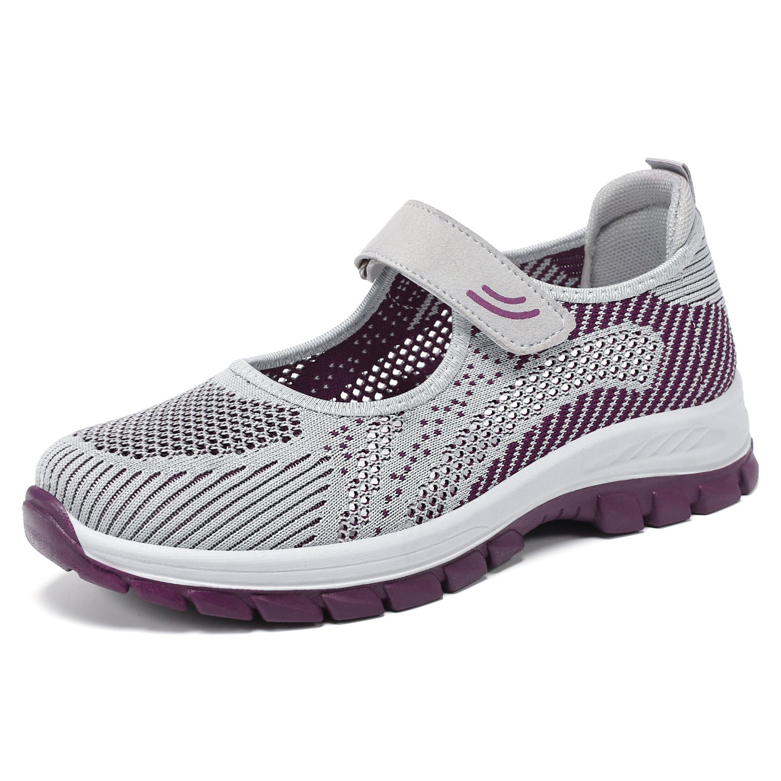 Damen Atmungsaktive Fitness-Schuhe mit praktischem Klettverschluss R&B