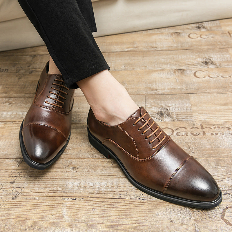 Damen elegante Schnürschuhe aus hochwertigem Leder R&B