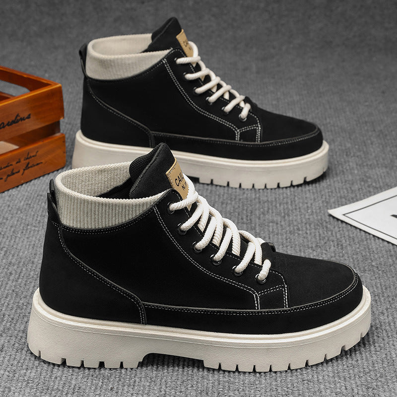 Damen Winterstiefel aus robustem Wildleder mit rutschfestem Sohlenprofil