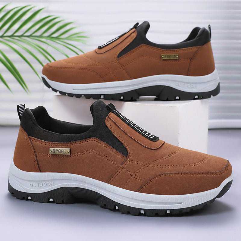 Damen Sportliche Slip-On Schuhe mit rutschfester Sohle und elastischem Design