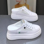 Damen Plateausneaker mit atmungsaktiver Mesh-Oberfläche R&B