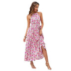 Damen Maxikleid mit floralen Mustern R&B