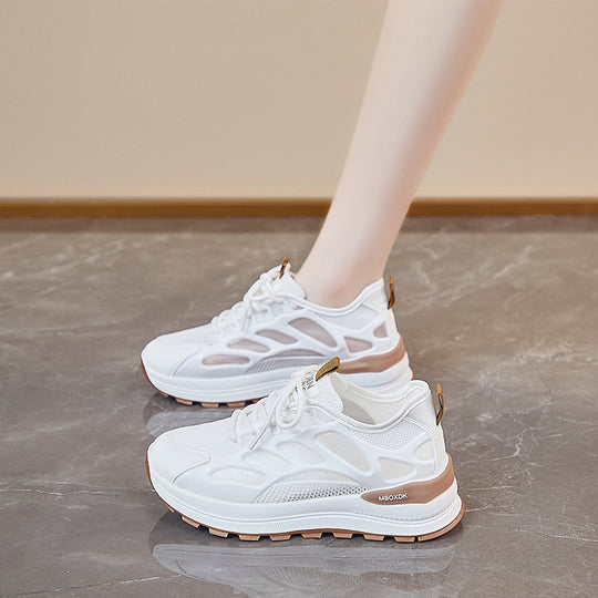Damen Atmungsaktive Fitness Sneakers mit unterstützender Laufsohle und innovativem Obermaterial R&B