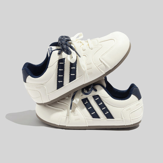 Damen Sportliche Retro Sneakers mit floralem Muster und bequemer Dämpfung R&B