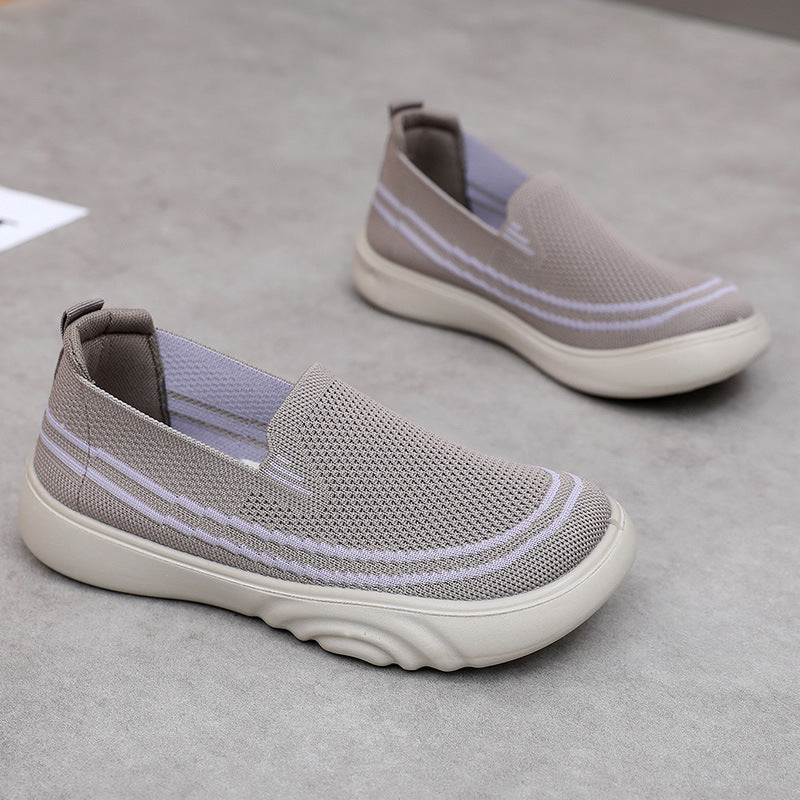 Damen Atmungsaktive Slip-On-Sneakers R&B