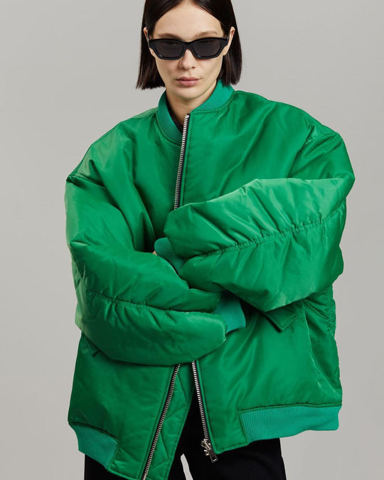 Damen Oversize-Pufferjacke R&B