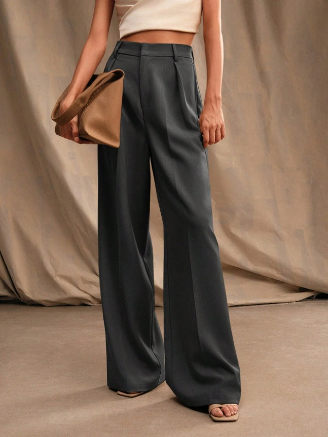Damen weite Stoffhose R&B