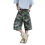 Herren Cargo-Shorts mit robustem Camouflage-Design und vielseitigen Taschen