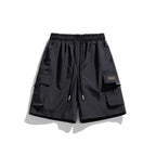 Herren Cargo-Shorts mit elastischem Bund und praktischen Taschen