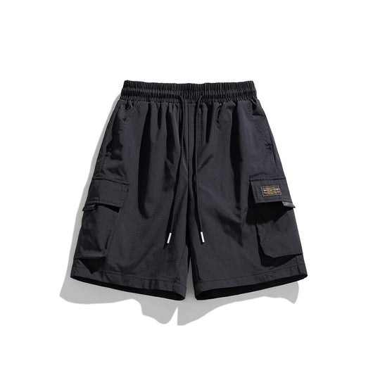 Herren Cargo-Shorts mit elastischem Bund und praktischen Taschen R&B
