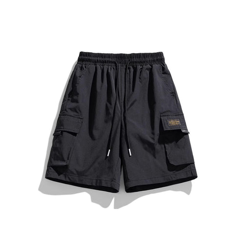 Herren Cargo-Shorts mit elastischem Bund und praktischen Taschen R&B