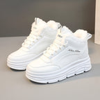 Damen Hohe Winter Sneakers mit elastischem Futter und rutschfester Sohle R&B