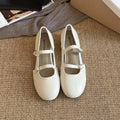 Damen Komfortable Mary Jane Schuhe mit verstellbaren Riemen