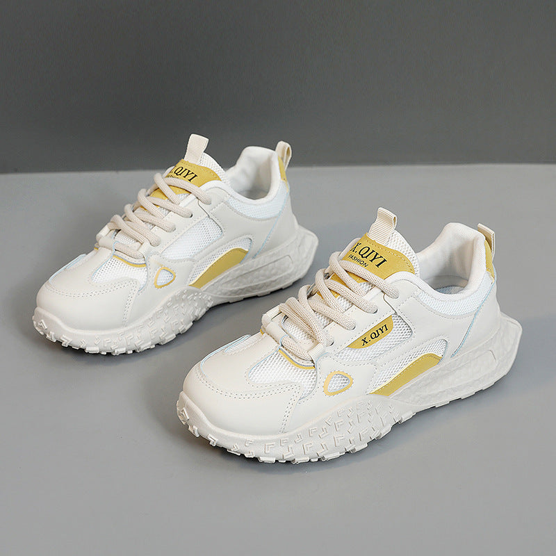 Damen Sportliche Sneakers mit atmungsaktiver Mesh-Oberfläche und dämpfender Sohle R&B