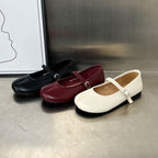 Damen Ballerinas mit geflochtenem Riemen und weichem Innenfutter R&B