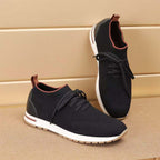 Damen Komfortable Sneaker mit atmungsaktiver Strick-Oberfläche R&B