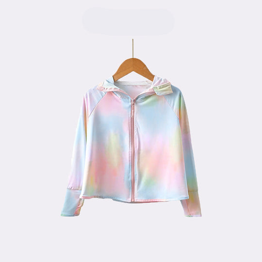 Kinder UV-Schutzjacke mit Kapuze und atmungsaktiven Eigenschaften R&B